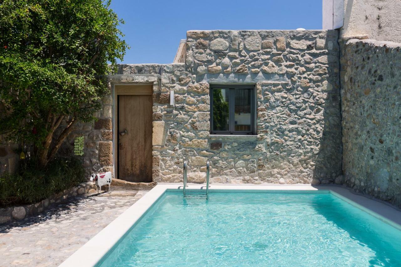 Muazzo Creta Stone House, Nature Escape With Pool, By Thinkvilla Pigi  Luaran gambar